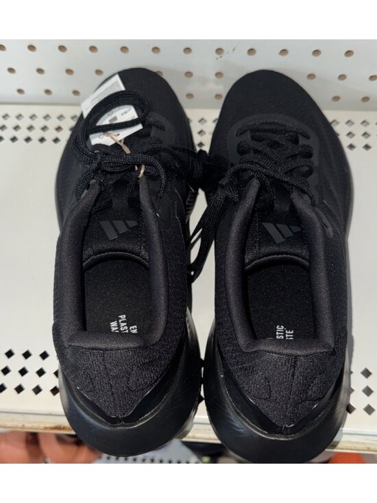 Adidas Runfalcon 3.0 Mens Athletic Running Shoes Size 9.5 Triple Black HP7544
